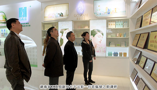湖南省工商局副局长于云彩、李沐一行莅临半岛在线,半岛在线（中国）考察指导