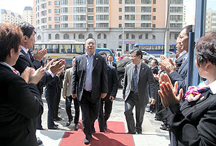半岛在线,半岛在线（中国）胡国安董事长赴黑龙江、辽宁市场考察指导工作