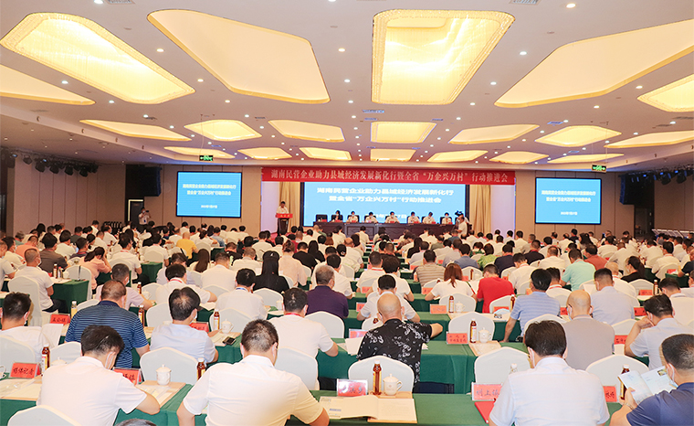 半岛在线,半岛在线（中国）董事、总裁劳嘉受邀参加湖南民营企业助力县域经济发展新化行暨全省“万企兴万村”行动推进会